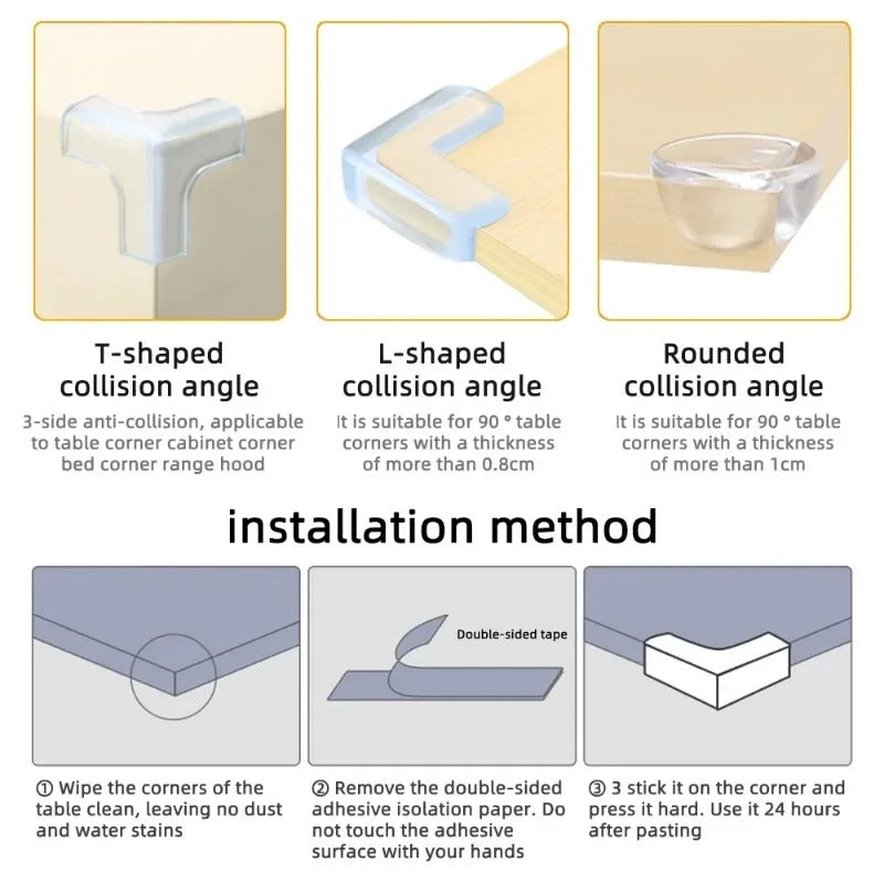 silicone corner protector (circle)